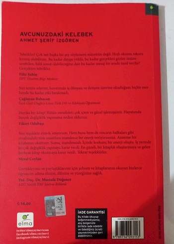 Avcunuzdaki Kelebek - Ahmet Şerif İzgören - Görsel 2