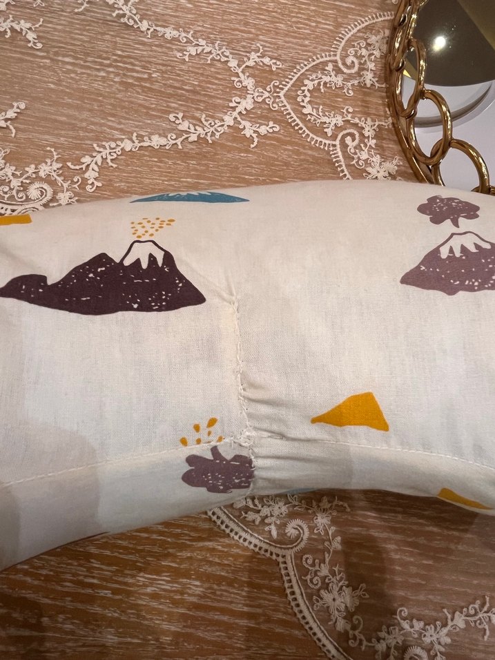 Ebebek Pastel Desenli Emzirme ve Hamile Yastığı - Görsel 4