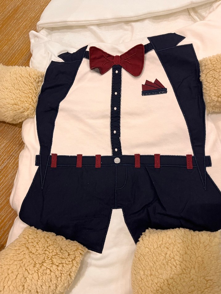 Kahverengi Ayıcık Desenli Çocuk Uyku Tulumu,Taşıma Yuvası - Görsel 5