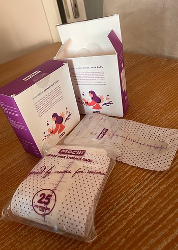 Mochi Süt Saklama Poşeti 50 adet 2 kutu - Görsel 2