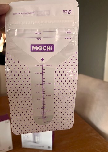 Mochi Süt Saklama Poşeti 50 adet 2 kutu - Görsel 4