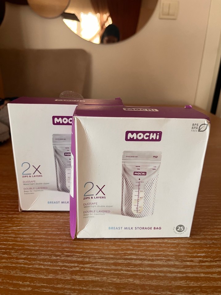 Mochi Süt Saklama Poşeti 50 adet 2 kutu - Görsel 3