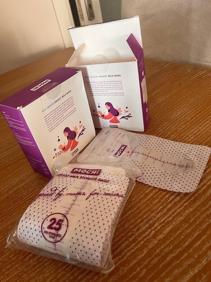 Mochi Süt Saklama Poşeti 50 adet 2 kutu - Görsel 2