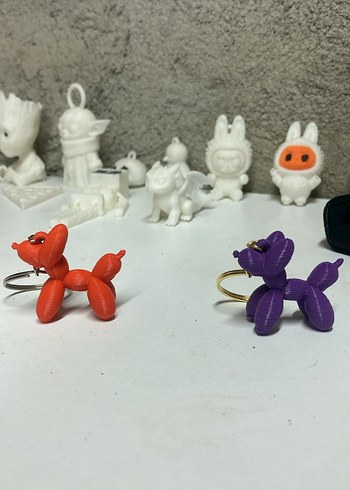 Balon köpek anahtarlık - Görsel 2