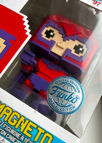 Funko Pop 8-Bit Magneto Figür - Görsel 5