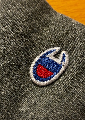 Champion Gri Kapüşonlu reverse weaved Unisex Sweatshirt - Görsel 2