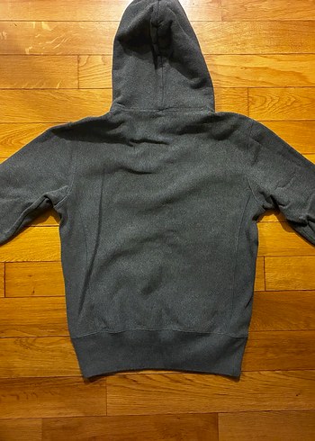 Champion Gri Kapüşonlu reverse weaved Unisex Sweatshirt - Görsel 8