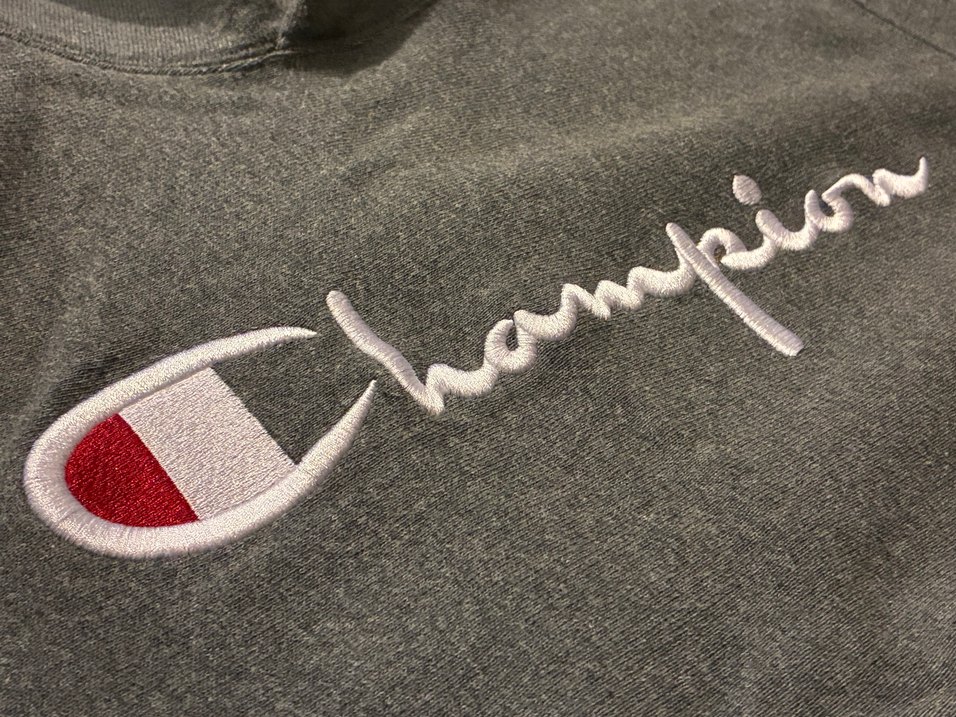 Champion Gri Kapüşonlu reverse weaved Unisex Sweatshirt - Görsel 3