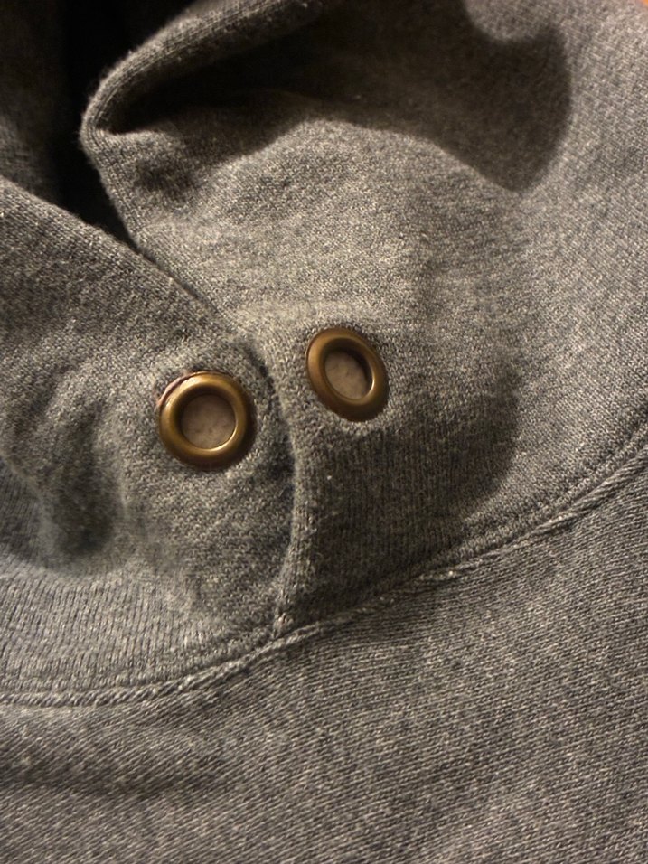 Champion Gri Kapüşonlu reverse weaved Unisex Sweatshirt - Görsel 4