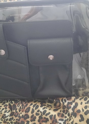 Kemer Detaylı Deri Çanta - Görsel 2