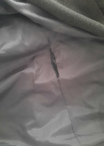 Düğmeli Antrasit Uzun Kaban - Görsel 2