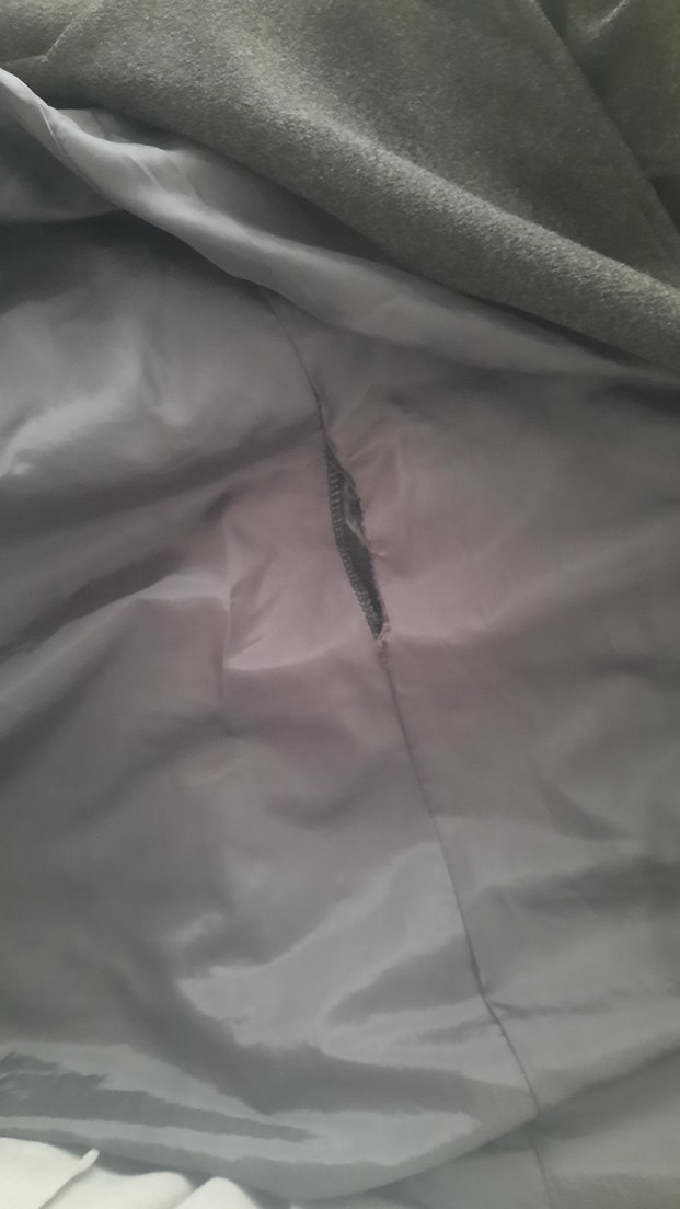 Düğmeli Antrasit Uzun Kaban - Görsel 2