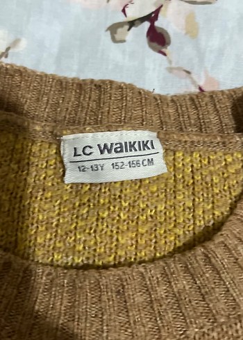 Bohem Tarz Kahverengi Örgü Kazak - Görsel 3