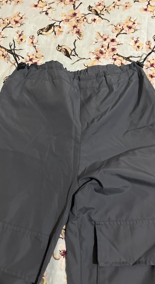 Gri Midi Street Style Kadın Pantolon - Görsel 3