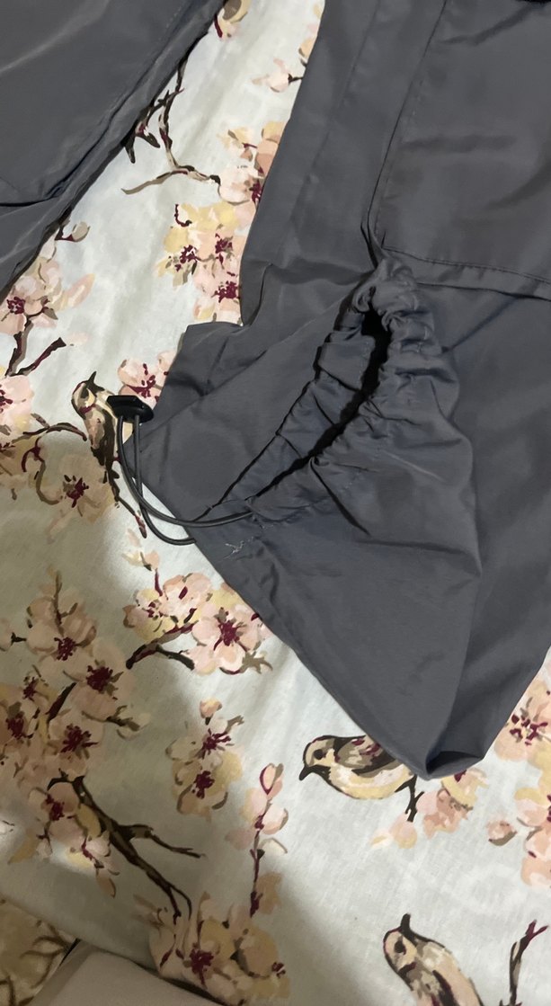 Gri Midi Street Style Kadın Pantolon - Görsel 2