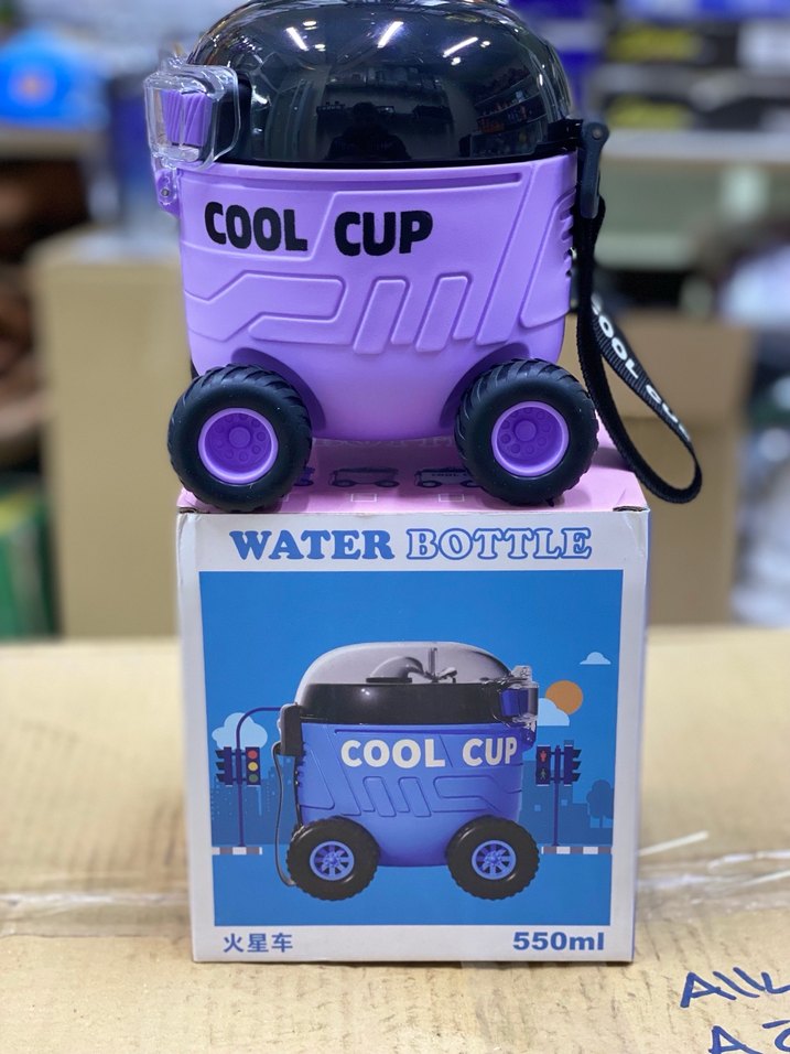 550ml Renkli Çocuk Termos Su Matara - Görsel 2