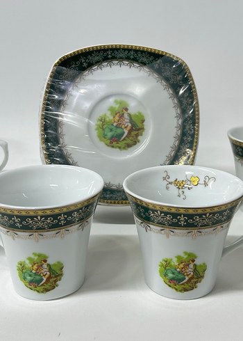 6 lı porselen fincan - Görsel 3