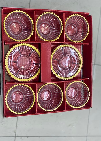 Parlak Altın Renkli dondurma kase Seti 12 parça - Görsel 3