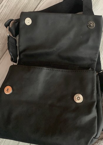 Siyah Minimalist Kadın Omuz Çantası - Görsel 5