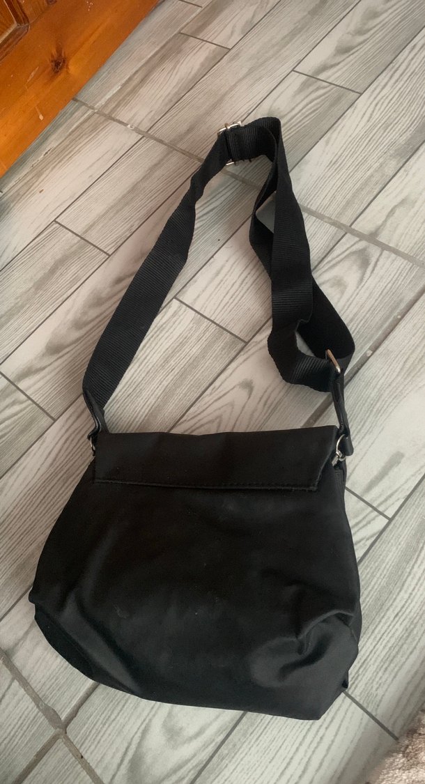 Siyah Minimalist Kadın Omuz Çantası - Görsel 2