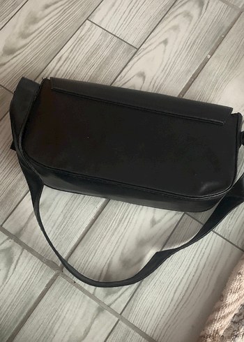 Kahverengi Deri Kadın Omuz Çantası - Görsel 2