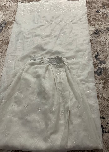 Gri Kadın Drape Bohem Tarzı Şal - Görsel 5