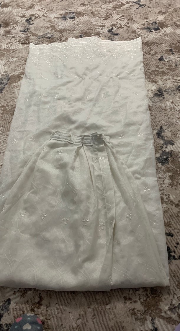 Gri Kadın Drape Bohem Tarzı Şal - Görsel 5