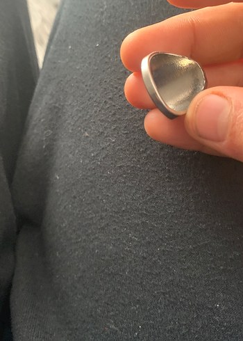 Vintage Gri Erkek Yüzük - Görsel 5