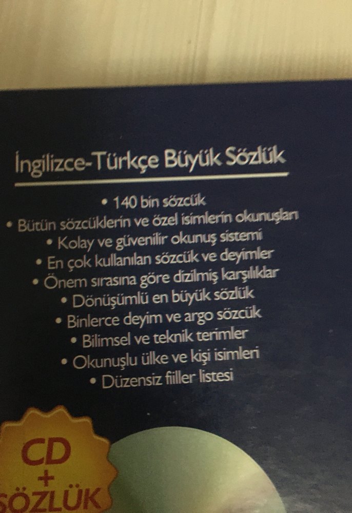 FONO İngilizce-Türkçe Büyük Sözlük CD'li - Görsel 3