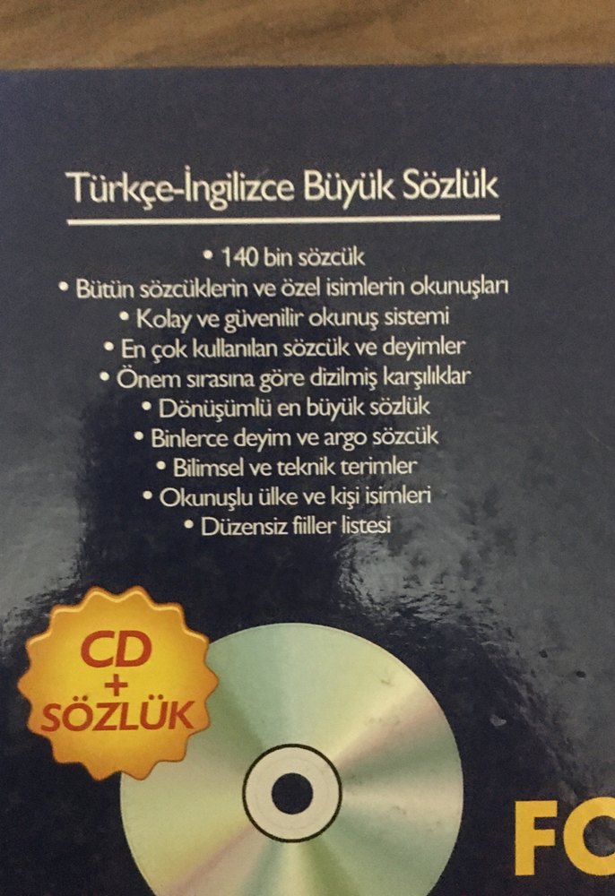 Türkçe-İngilizce Büyük Sözlük CD ile - Görsel 3