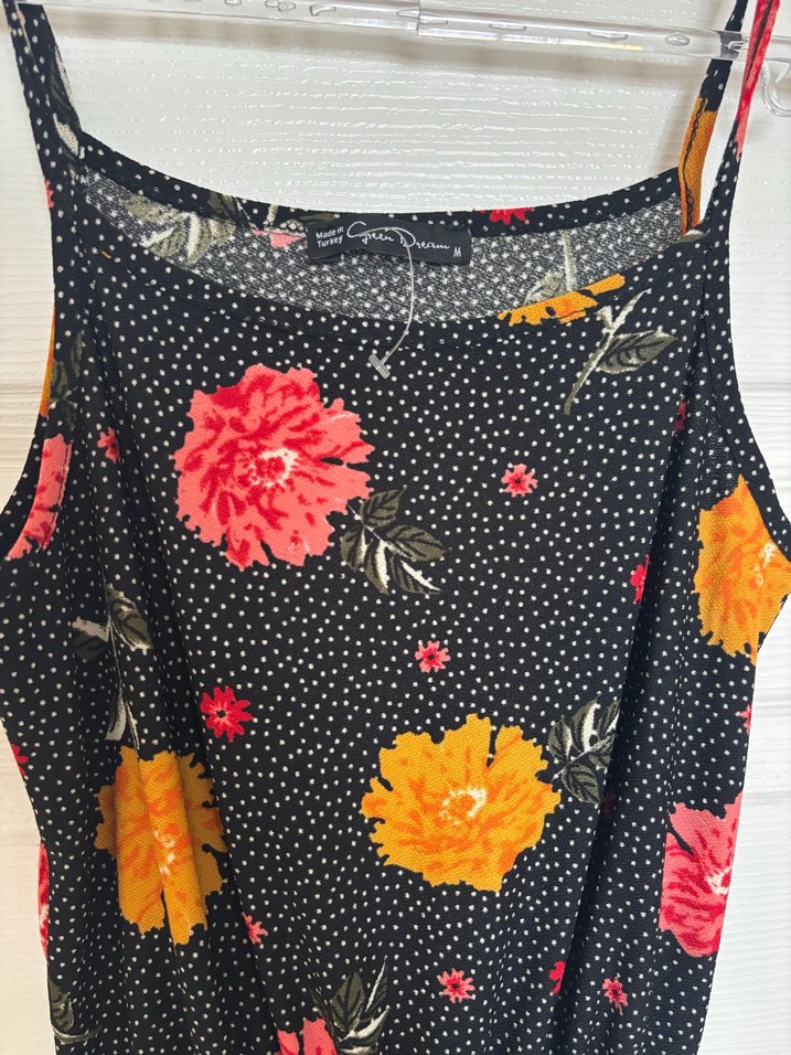 Çiçek Desenli  Tulum - Görsel 2