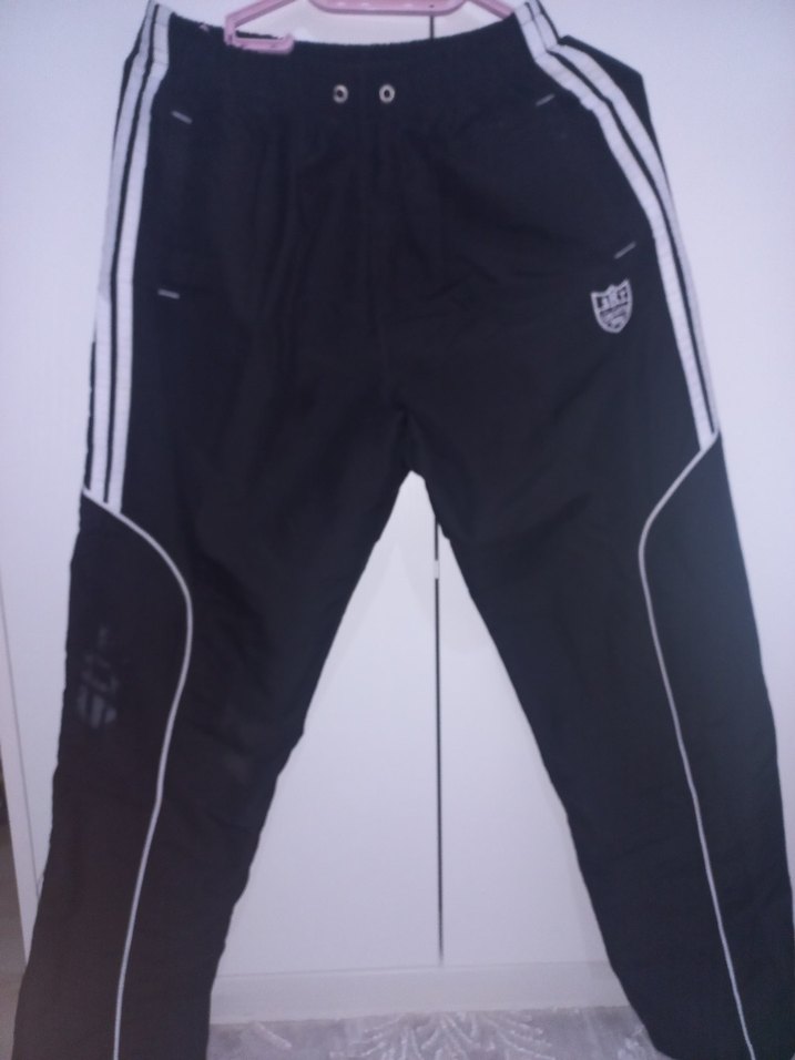 Erkek Siyah Kemerli Outdoor Eşofman Altı - Görsel 3