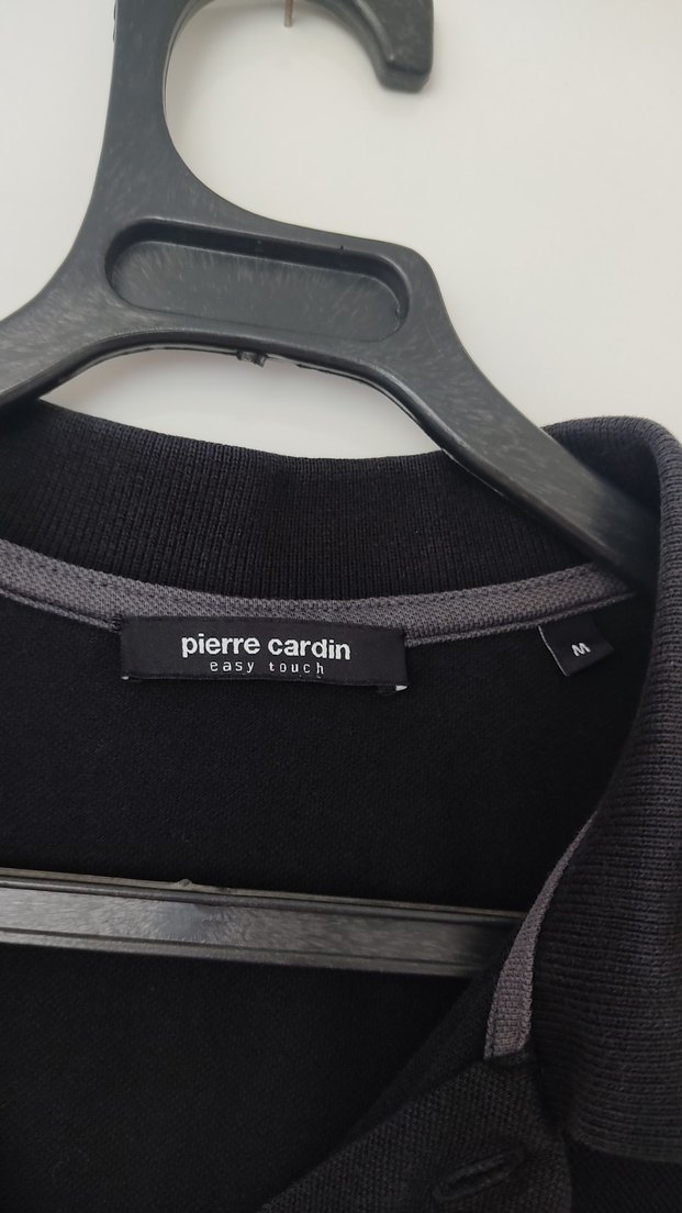 Pierre Cardin Siyah Erkek Polo Yaka Kısa Kollu Tişört - Görsel 3