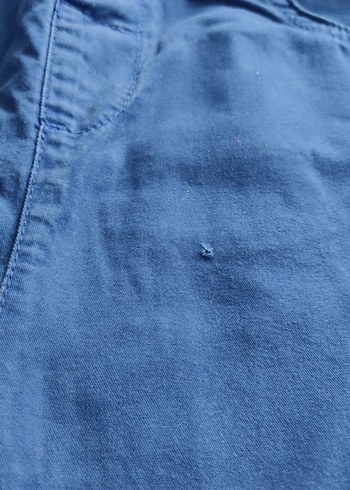 Erkek Çocuk Mavi Bol Kesim Denim Pantolon - Görsel 2