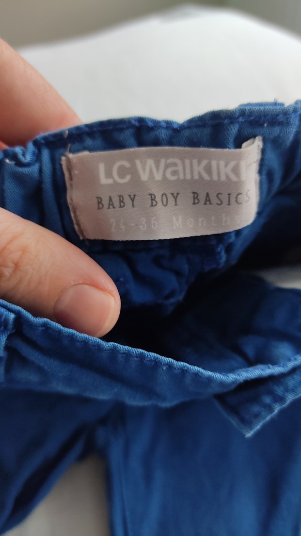 Erkek Çocuk Mavi Bol Kesim Denim Pantolon - Görsel 3