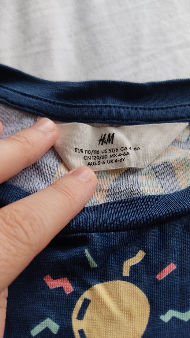 H&M Erkek Çocuk Çok Renkli Baskılı Kısa Kollu Tişört - Görsel 2