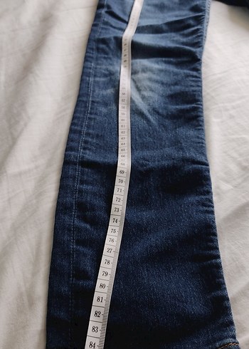 H&M Navy Renkli Erkek çocuk Denim Pantolon - Görsel 4
