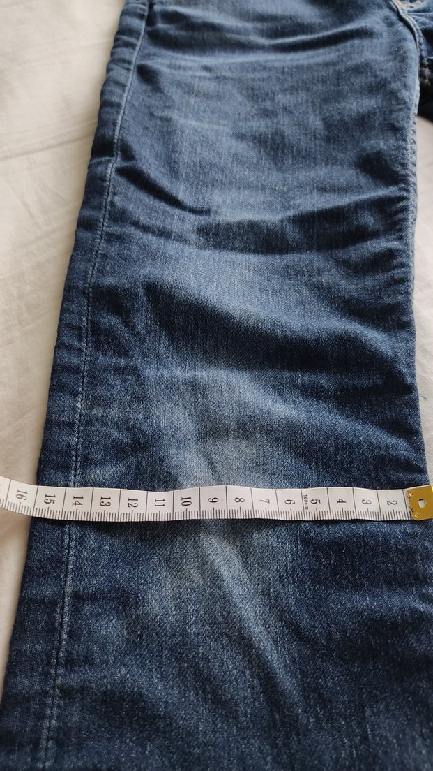 H&M Navy Renkli Erkek çocuk Denim Pantolon - Görsel 5