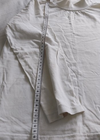 Beyaz Çocuk Uzun Kollu bluz - Görsel 2