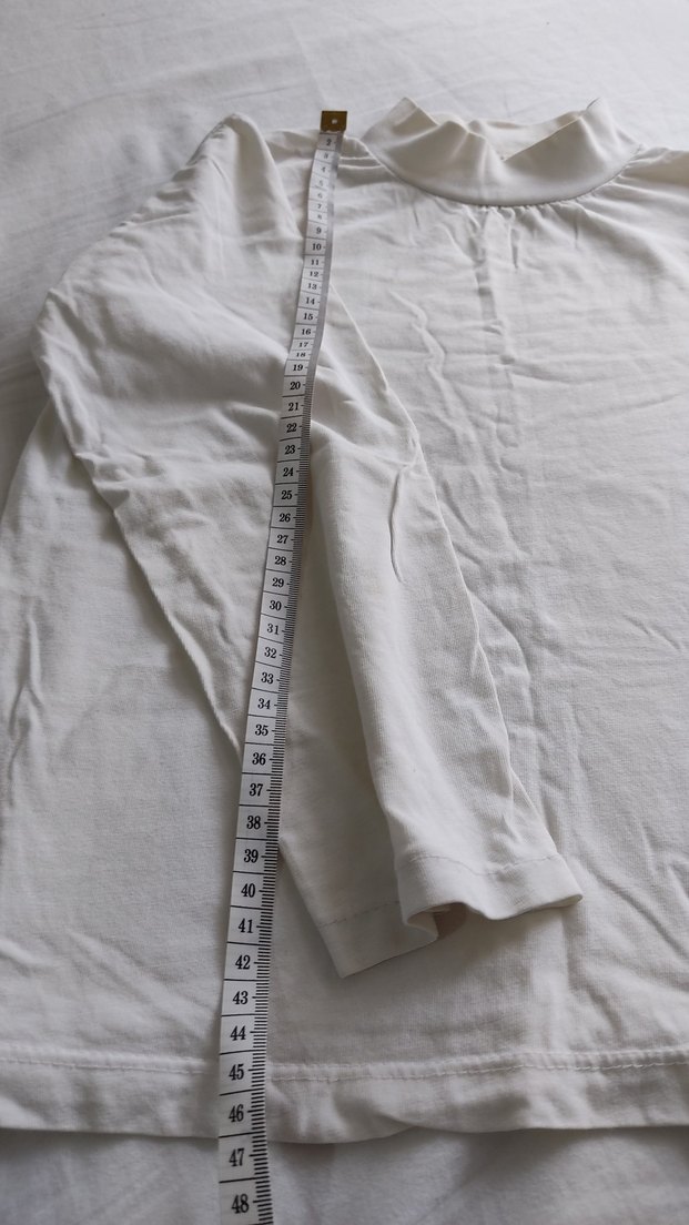 Beyaz Çocuk Uzun Kollu bluz - Görsel 2