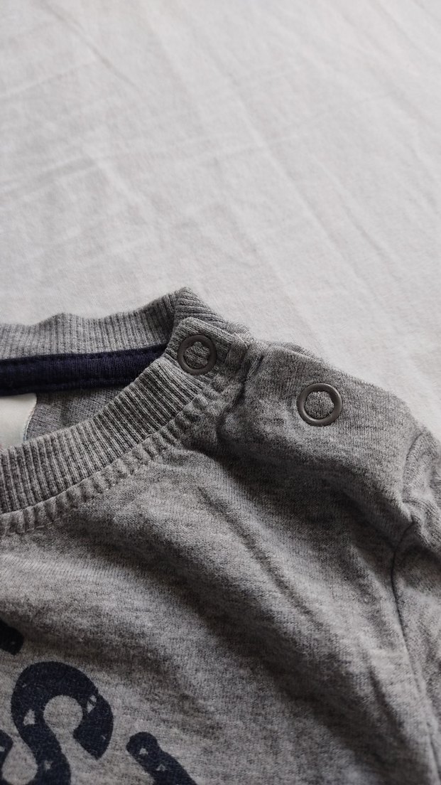 Gri Erkek Çocuk Baskılı Sweatshirt - Görsel 4