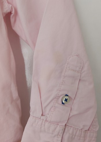 Düğmeli Uzun Kollu Erkek Çocuk Gömleği - Görsel 2