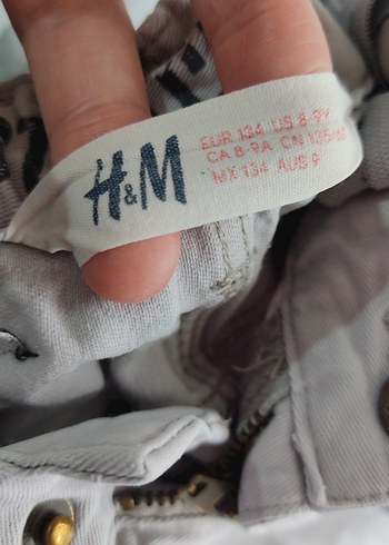 H&M Gri Erkek Çocuk Rahat Kesim Pantolon - Görsel 3