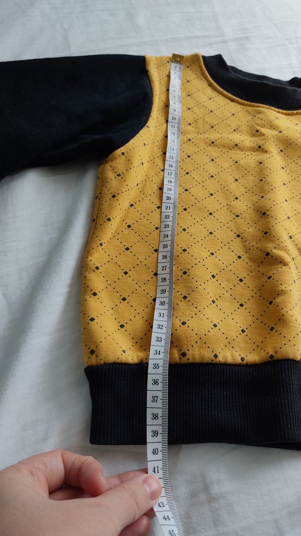 Sarı Siyah Erkek Çocuk Sweatshirt - Görsel 4