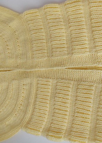 El örgüsü çocuk yeleği - Görsel 5