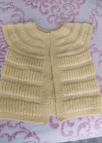 El örgüsü çocuk yeleği - Görsel 2