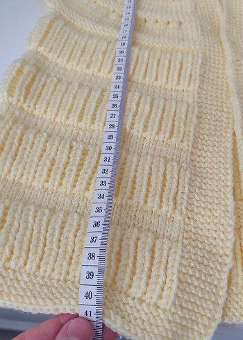 El örgüsü çocuk yeleği - Görsel 4