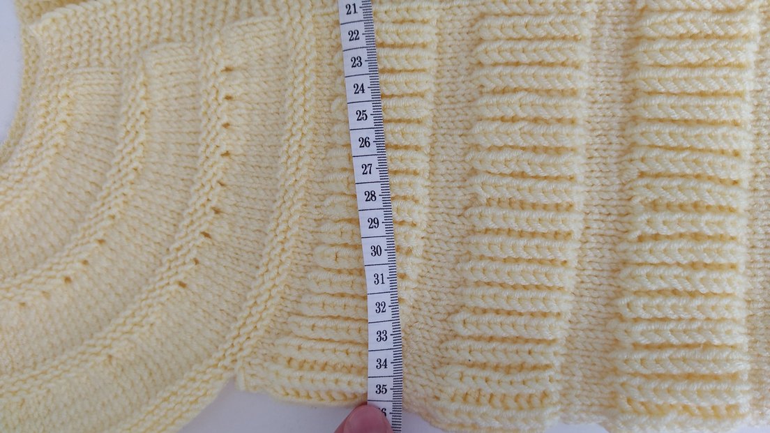 El örgüsü çocuk yeleği - Görsel 3