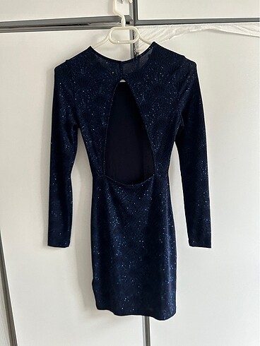 H&M gece elbisesi - Görsel 7