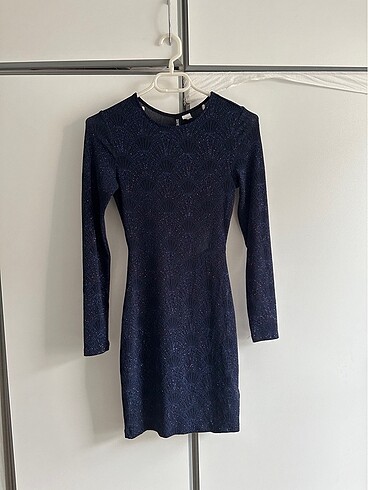 H&M gece elbisesi - Görsel 8